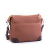 Nas Bag Kadın Postacı Çapraz Çanta Taba Kahve Lacst (en 25 cm ;boy 22 cm )