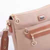 Nas Bag Kadın Postacı Çapraz Çanta Vizon Taba Karaca (en 25 cm ;boy 22 cm )
