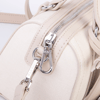 Nas Bag Kadın Premium Mini 2li set El Omuz ve Çapraz Çanta ile Cüzdan Seti Krem