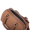 Nas Bag Kadın Premium Mini 2li set El Omuz ve Çapraz Çanta ile Cüzdan Seti Taba 