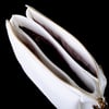 Nas Bag Kadın Sade Günlük Postacı Çantası ( 25x16 cm) Beyaz Victoria