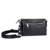Nas Bag Kadın Sade Günlük Postacı Çantası ( 25x16 cm) Siyah Victoria