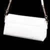 Nas Bag Kadın Sade Şık Omuz ve Çapraz Çanta (en 24 cm ;boy 12 cm ) Beyaz