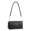 Nas Bag Kadın Sade Şık Omuz ve Çapraz Çanta (en 24 cm ;boy 12 cm ) Siyah