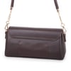 Nas Bag Kadın Sade Şık Omuz ve Çapraz Çanta (en 24 cm ;boy 12 cm ) Kahverengi