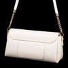 Nas Bag Kadın Sade Şık Omuz ve Çapraz Çanta (en 24 cm ;boy 12 cm ) Krem