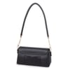 Nas Bag Kadın Sade Şık Omuz ve Çapraz Çanta (en 24 cm ;boy 12 cm ) Siyah