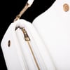 Nas Bag Kadın Sade Şık Omuz ve Çapraz Çanta (en 24 cm ;boy 12 cm ) Beyaz