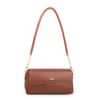 Nas Bag Kadın Sade Şık Omuz ve Çapraz Çanta (en 24 cm ;boy 12 cm ) Taba