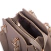 Nas Bag Kadın Sade ve Şık El ve Omuz Çantası Kum  Lacst  (Ölçüsü:24x21x16)