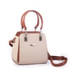 Nas Bag Kadın Sade ve Şık El ve Omuz Çantası Kum Kahve Taba   Lacst  (Ölçüsü:24x21x16)