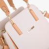 Nas Bag Kadın Sade ve Şık El ve Omuz Çantası Krem Camel Mngo  (Ölçüsü:24x21x16)