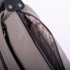 Nas Bag Kadın Salaş Çok Gözlü Çapraz Çanta Gri Siyah Buzzy ( en :30cm x boy: 20 cm )