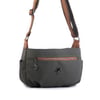 Nas Bag Kadın Salaş Çok Gözlü Çapraz Çanta Yeşil Taba  Buzzy   ( en :30cm x boy: 20 cm )