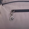 Nas Bag Kadın Salaş Çok Gözlü Çapraz Çanta Gri Siyah Buzzy ( en :30cm x boy: 20 cm )