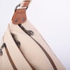 Nas Bag Kadın Salaş Çok Gözlü Çapraz Çanta Kum Taba Buzzy   ( en :30cm x boy: 20 cm )