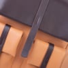 Nas Bag Kadın Şık Günlük Cepli Yumuşak Deri Sırt Çantası Camel Kahve 