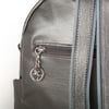 Nas Bag Kadın Sırt Çantası Gri Yıkamalı 
