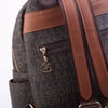 Nas Bag Kadın Sırt Çantası Kahve Taba Yazılı (en:28 ; boy:30cm)