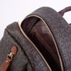 Nas Bag Kadın Sırt Çantası Kahve Taba Yazılı (en:28 ; boy:30cm)