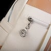Nas Bag Kadın Sırt Çantası Krem  Camel  Gofraj