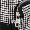 Nas Bag Kadın Sırt Çantası Silver  Diamond  Gümüş Taşlı şık  Çanta