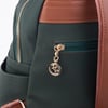 Nas Bag Kadın Sırt Çantası Yeşil Taba Karaca  (en:28 ; boy:30cm)