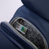 Nas Bag Kadın Water PROOF Ultra Hafif Çift Gözlü Orta Boy Sırt Çantası Lacivert 