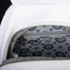 Nas Bag Kadın Water PROOF Ultra Hafif Çift Gözlü Orta Boy Sırt Çantası Beyaz 