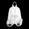 Nas Bag Kadın Water PROOF Ultra Hafif Çift Gözlü Orta Boy Sırt Çantası Beyaz 