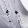 Nas Bag Kadın Water PROOF Ultra Hafif Çift Gözlü Orta Boy Sırt Çantası Beyaz 