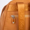 Nas Bag Kadın Water PROOF Ultra Hafif Çift Gözlü Orta Boy Sırt Çantası Hardal 