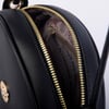 Nas Bag Kadın Yuvarlak Oval Yazlık Moda Çanta  Siyah  Luna 