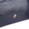 Nas Bag Mini Boy Kadın 3 Gözlü Çapraz Çanta (en 18 cm ;boy 11 cm ) Lacivert Victoria