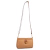 Nas Bag Mini Kadın Çapraz ve Omuz Çanta  (22x14 cm) Camel