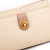 Nas Bag Mini Kadın Çapraz ve Omuz Çanta  (22x14 cm) Kum