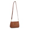 Nas Bag Mini Kadın Çapraz ve Omuz Çanta  (22x14 cm) Taba