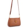 Nas Bag Mini Kadın Çapraz ve Omuz Çanta  (22x14 cm) Taba