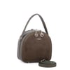 Nas Bag Mini Kadın El ve Çapraz Çanta (17x17 cm) Haki Süet