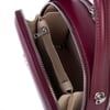 Nas Bag Mini Kadın El ve Çapraz Çanta (17x17 cm) Bordo 