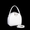 Nas Bag Mini Kadın El ve Çapraz Çanta Beyaz Zra (17x17 cm)