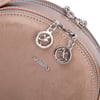 Nas Bag Mini Kadın El ve Çapraz Çanta (17x17 cm) Vizon  Süet