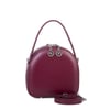 Nas Bag Mini Kadın El ve Çapraz Çanta (17x17 cm) Bordo 