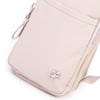 Nas Bag Mini Kadın Telefonluk Spor Şık Günlük Büzgülü El ve  Çapraz Çanta (en 20 cm ; boy 12 cm ) Kum
