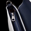Nas Bag Mini Kapaklı Çapraz Çanta (en 20 cm , boy 12 cm) Beyaz Lacivert Victoria