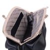 Nas Bag Mini Omuz ve Çapraz Vintage Burslu Çanta (23x15 cm)  Siyah Victoria