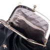 Nas Bag Mini Omuz ve Çapraz Vintage Burslu Çanta (23x15 cm)  Siyah Lopez