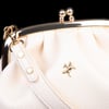 Nas Bag Mini Omuz ve Çapraz Vintage Burslu Çanta (23x15 cm) Krem  Victoria