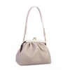 Nas Bag Mini Omuz ve Çapraz Vintage Burslu Çanta (23x15 cm)  Kum Lopez