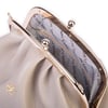 Nas Bag Mini Omuz ve Çapraz Vintage Burslu Çanta (23x15 cm)  Kum Lopez